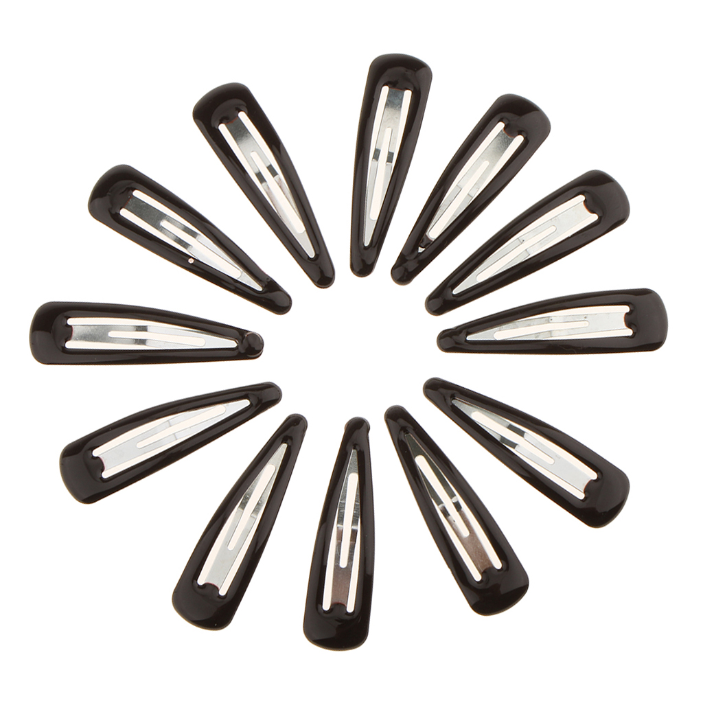12 Pieces Acrylic Clips Clamps For Hair Decoration Hair Styling DIY Design
