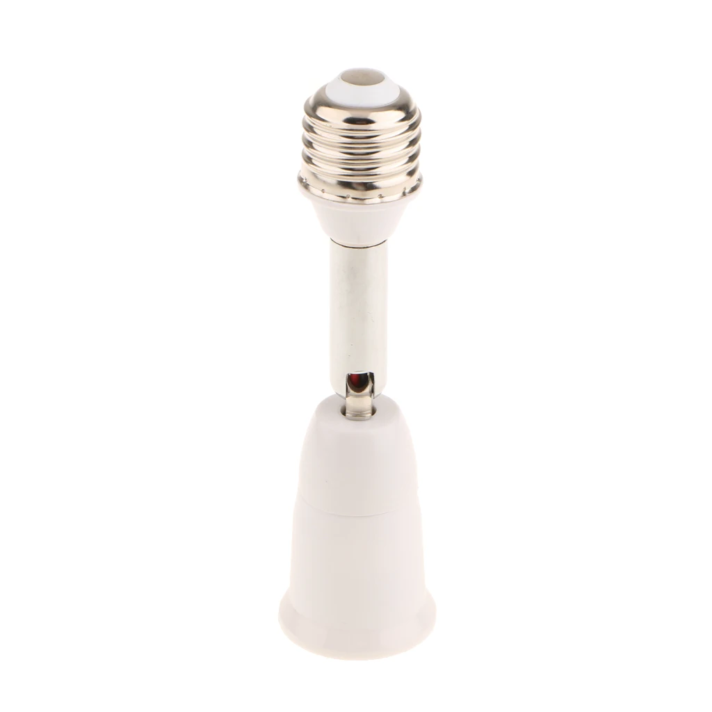 3x E26 to E26 Extension Adapter LED Light Bulb Lamp Holder Converter Screw