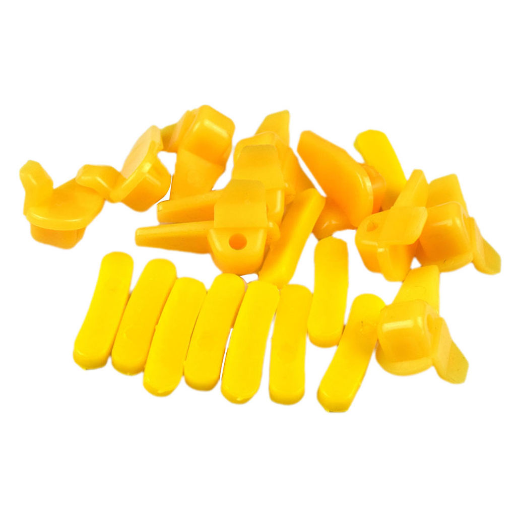 20pcs Tire Changer Bead Breaker 45mm Bird Head Remover Rubber Pad Rim Protectors