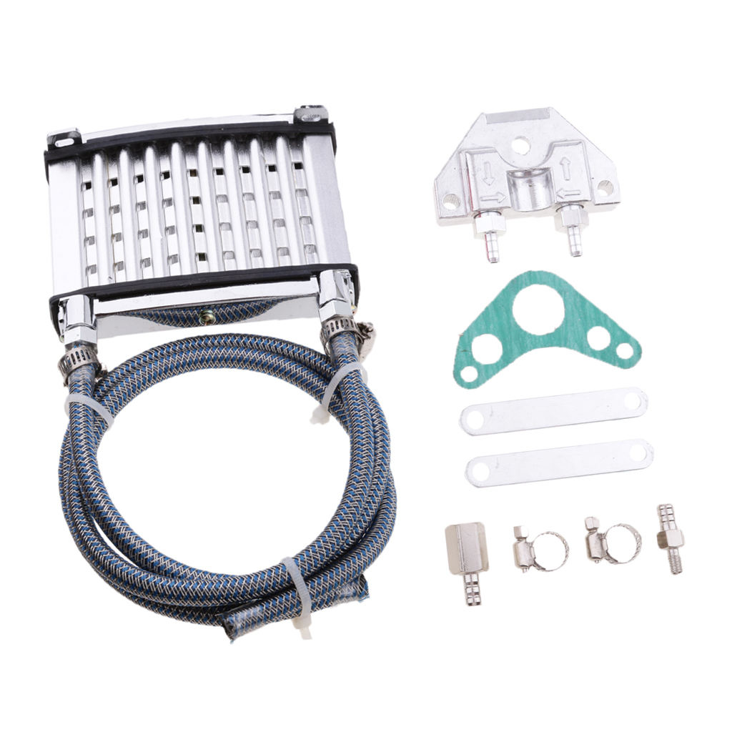 Motorcycle Oil Cooler Radiator Cooling For ATV 50cc 70cc 90cc 110cc 125cc