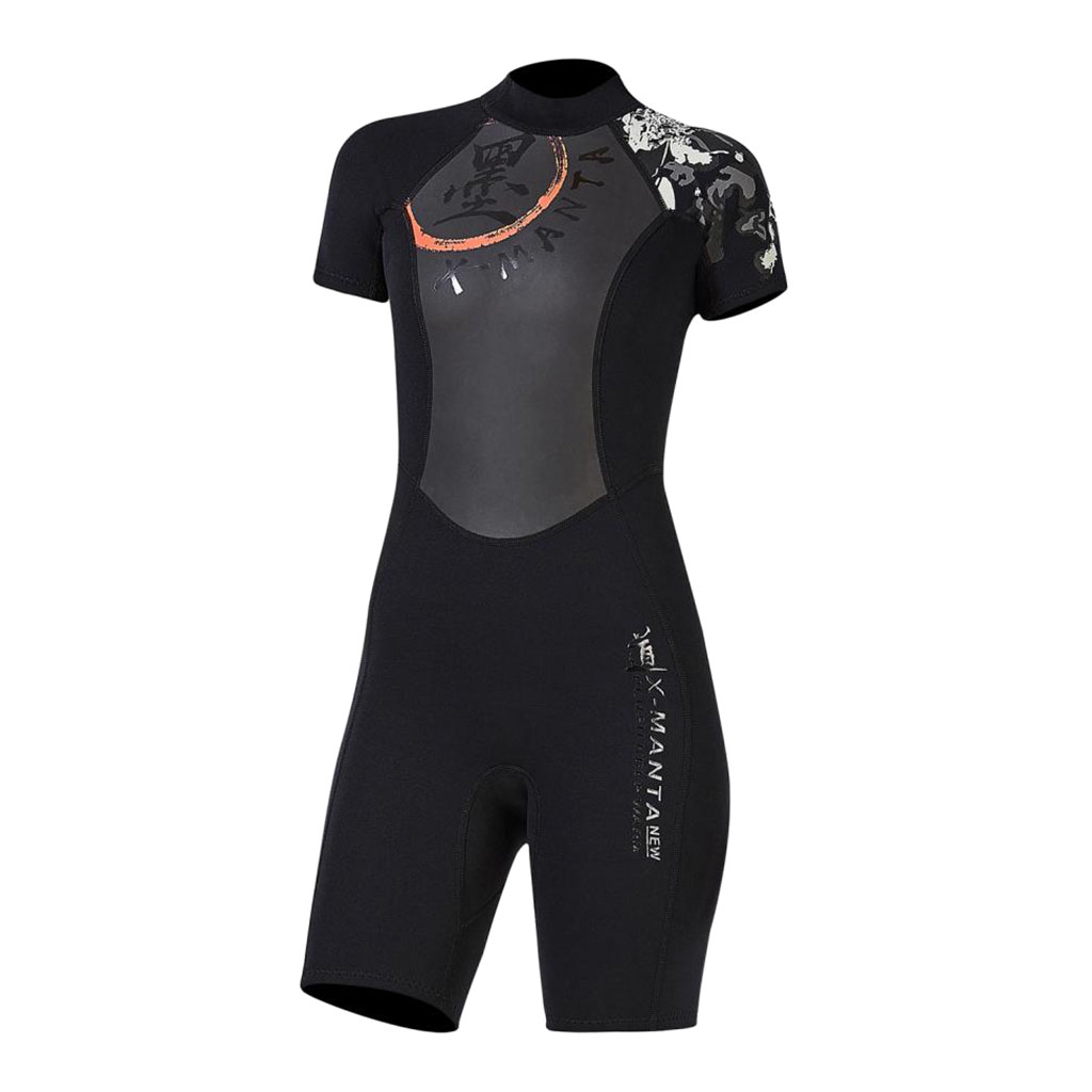 Women Shorty Wetsuit Premium Diving Jumpsuit Dive Suit Warm Jumpsuit Shorts Wetsuit Surfing Swimming Diving Suit for Diving