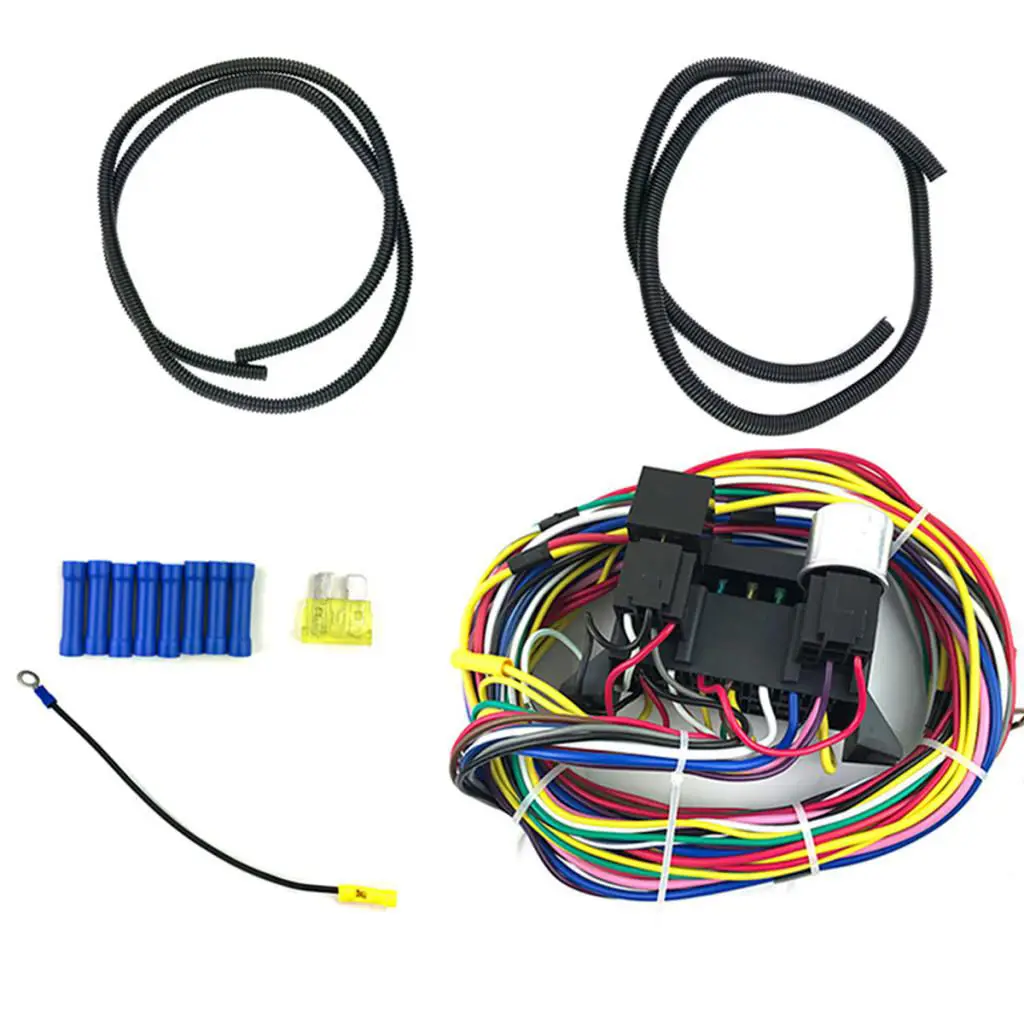 12 Circuit Wiring Harness Kit    Wiring Harness Muscle Car  XL Wires