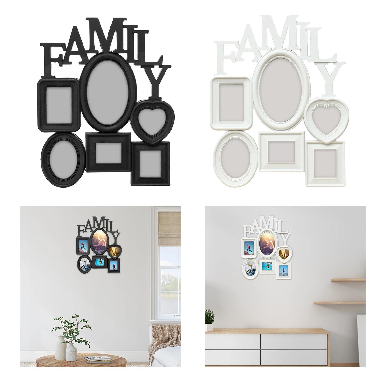 Baroque Family Photo Frame Picture Frames Decorative for Office Living Room Background