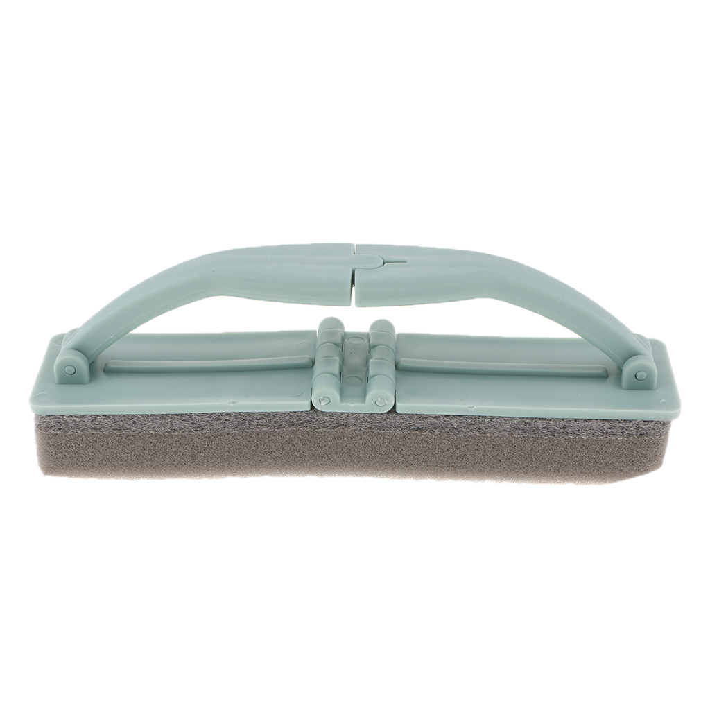 Multi-functional Floor and Window Scrubber, Foldable Sponge Cleaning Brushes for Bathroom and Kitchen