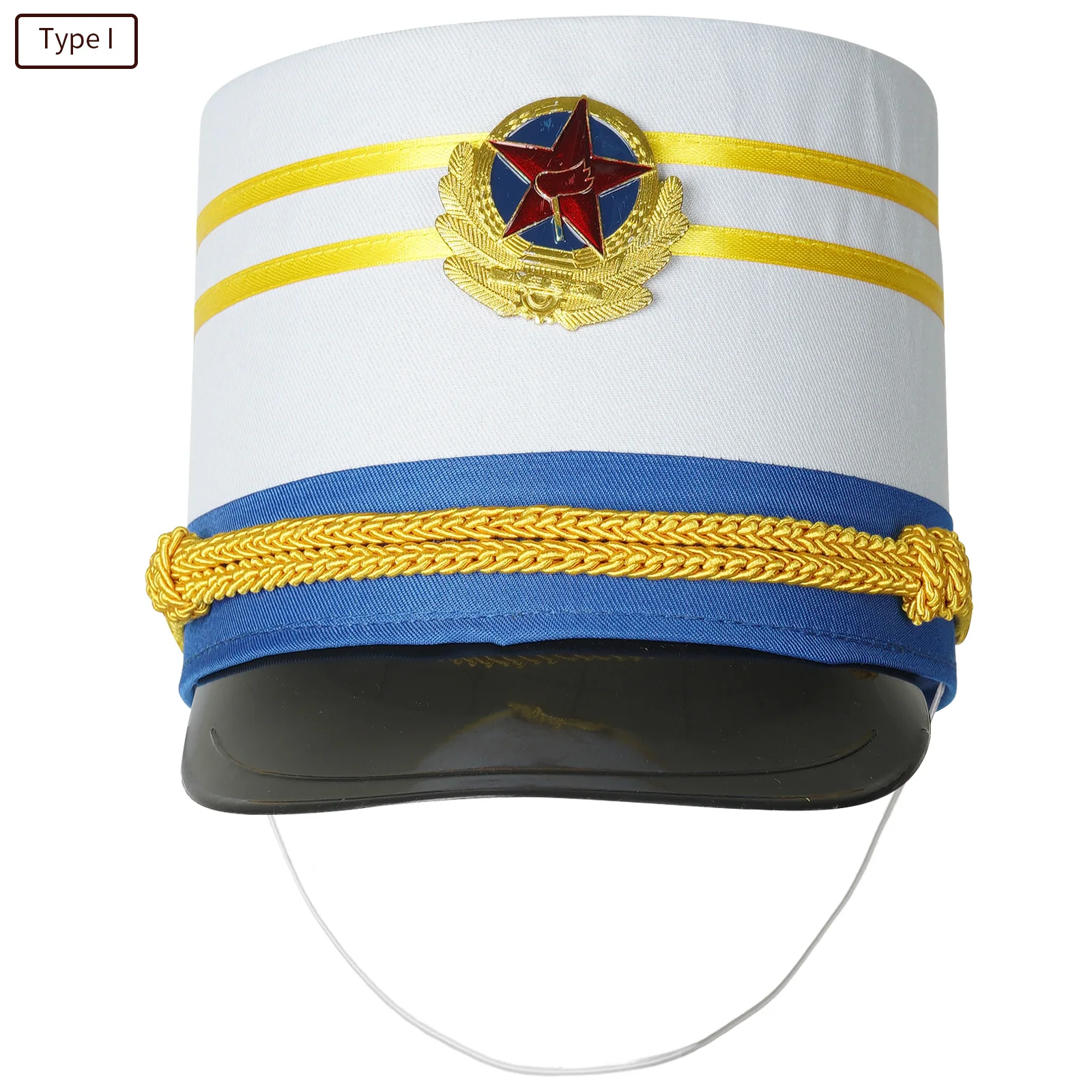 tambor chapéu-banda de marcha chapéu-nutcracker traje acessórios