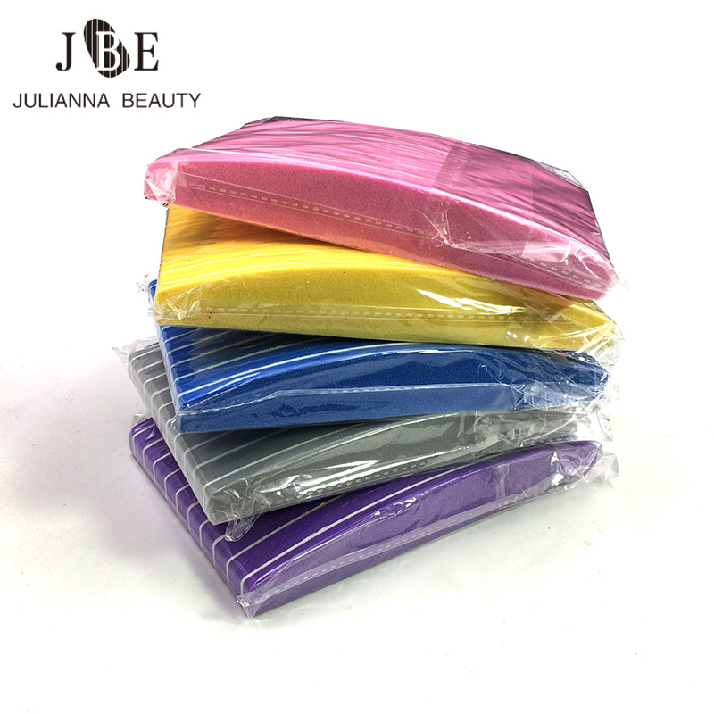 Best of 10pcs Double-sided Nail File Blocks Colorful Sponge Nail Polish Buffing Sanding Buffer Strips Polishing Pedicure Manicure Tools Reviews & Tips