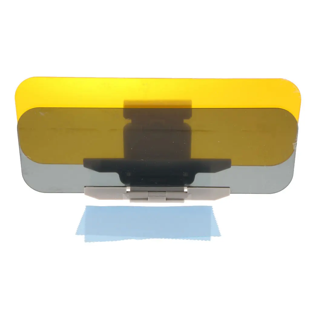 Day & Night Anti- Car Windshield Visor 2 in 1 Sun Shield Driving Mirror