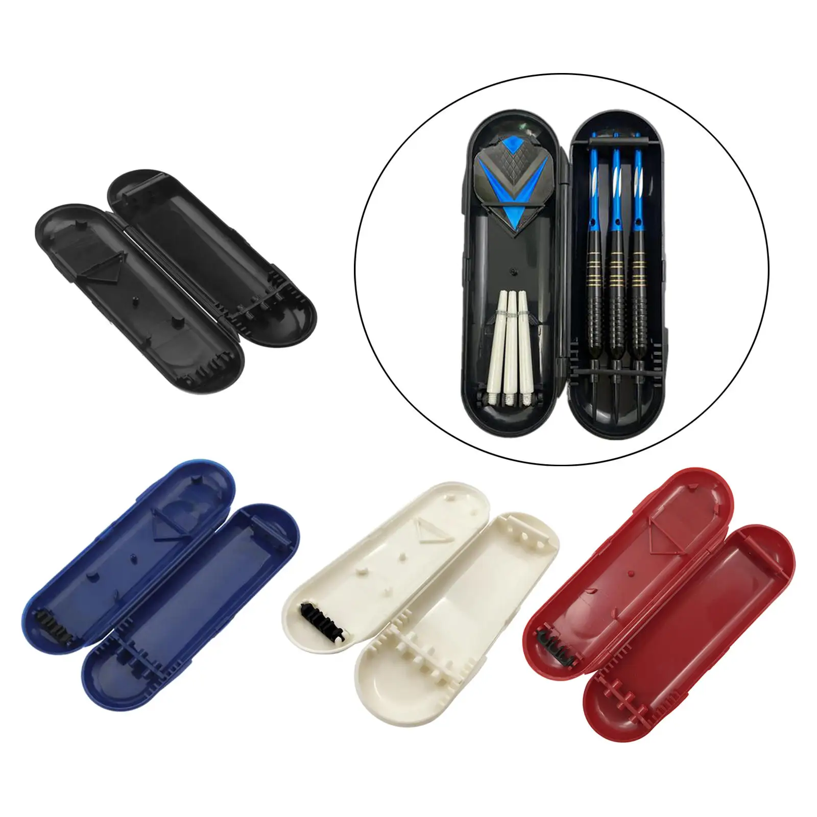 Dart Box/Wallet/Bag Plastic Dart Case Portable Dart Storage Box Darts Accessories Length 14.5cm