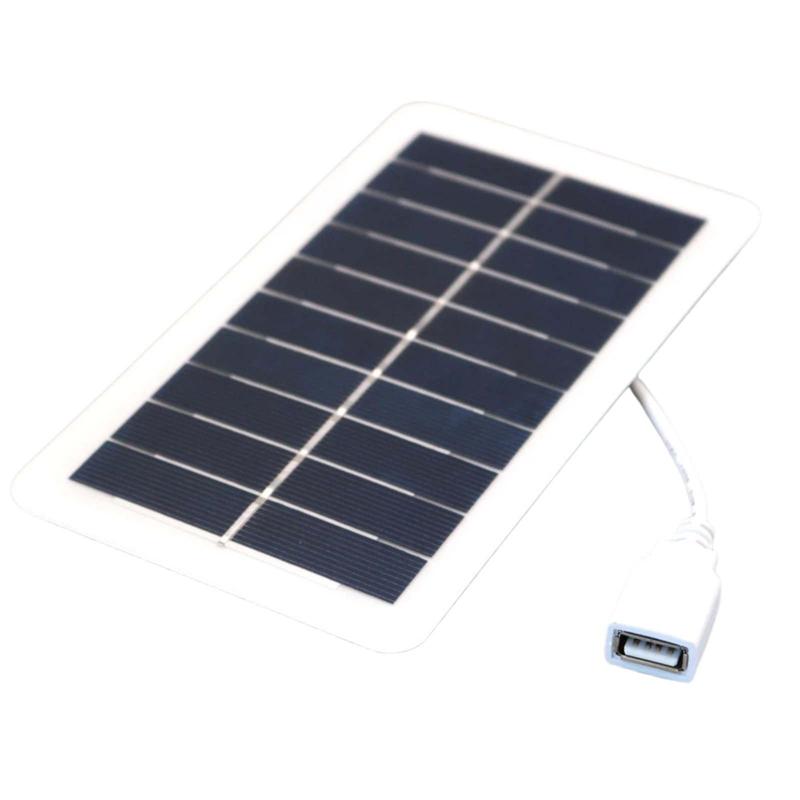 Solar Panel Charger GPS Camera Cell Phone Charger for Biking Outdoor Riding Garden Porch Hallway
