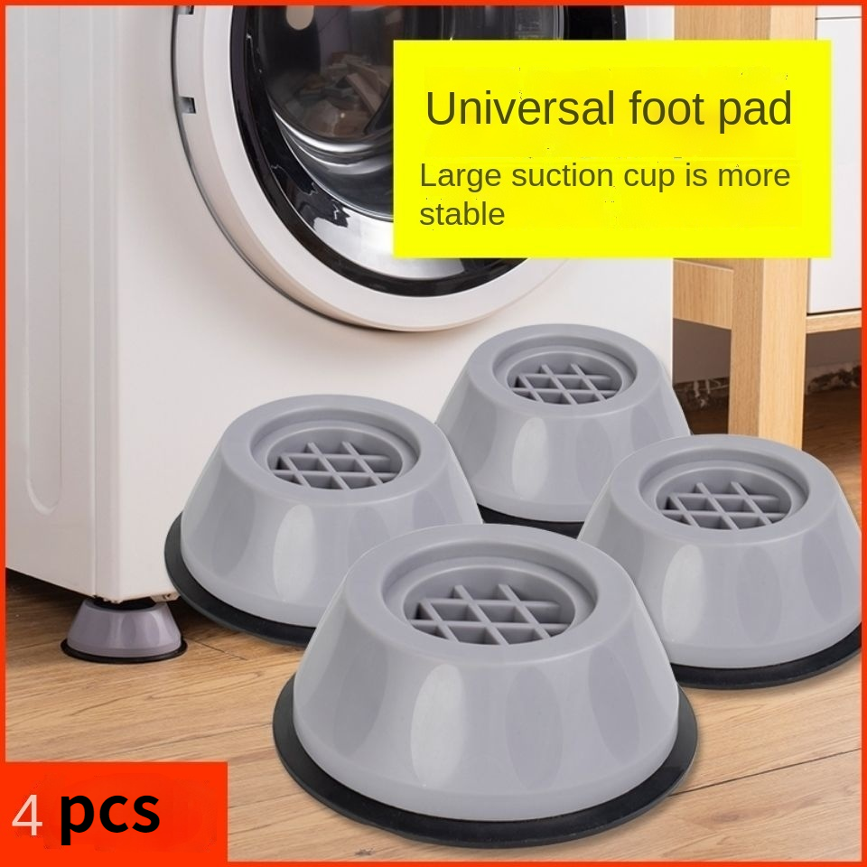 Universal Anti-Vibration Feet Pads Washing Machine Rubber Mat  Anti-Vibration Pad Dryer Refrigerator Base Fixed Non-Slip Pad