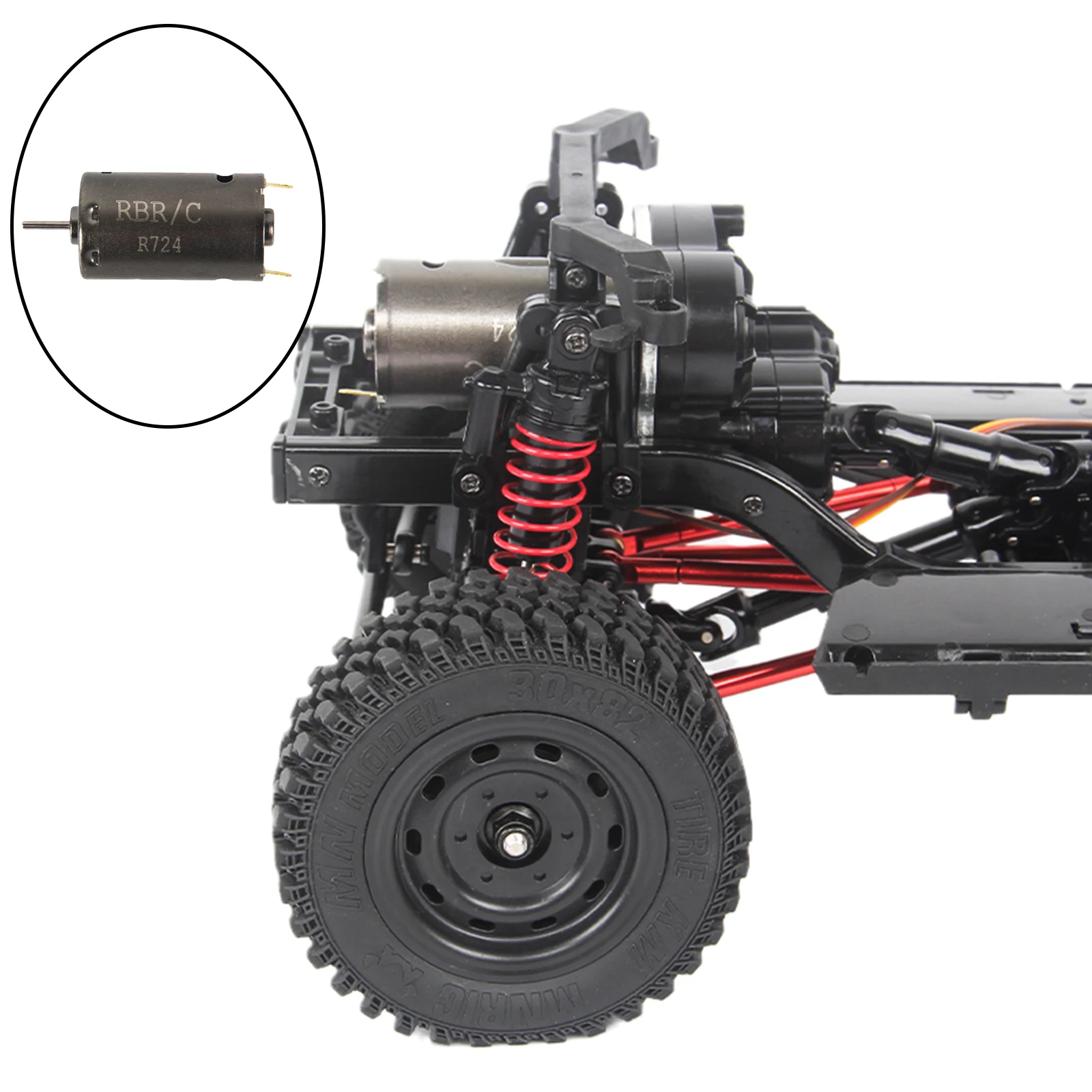 RC Metal High Speed 390 Motor for MN86 1/12 Scale Off-Road Vehicles Model Crawler Car Buggy Trucks DIY Accessory