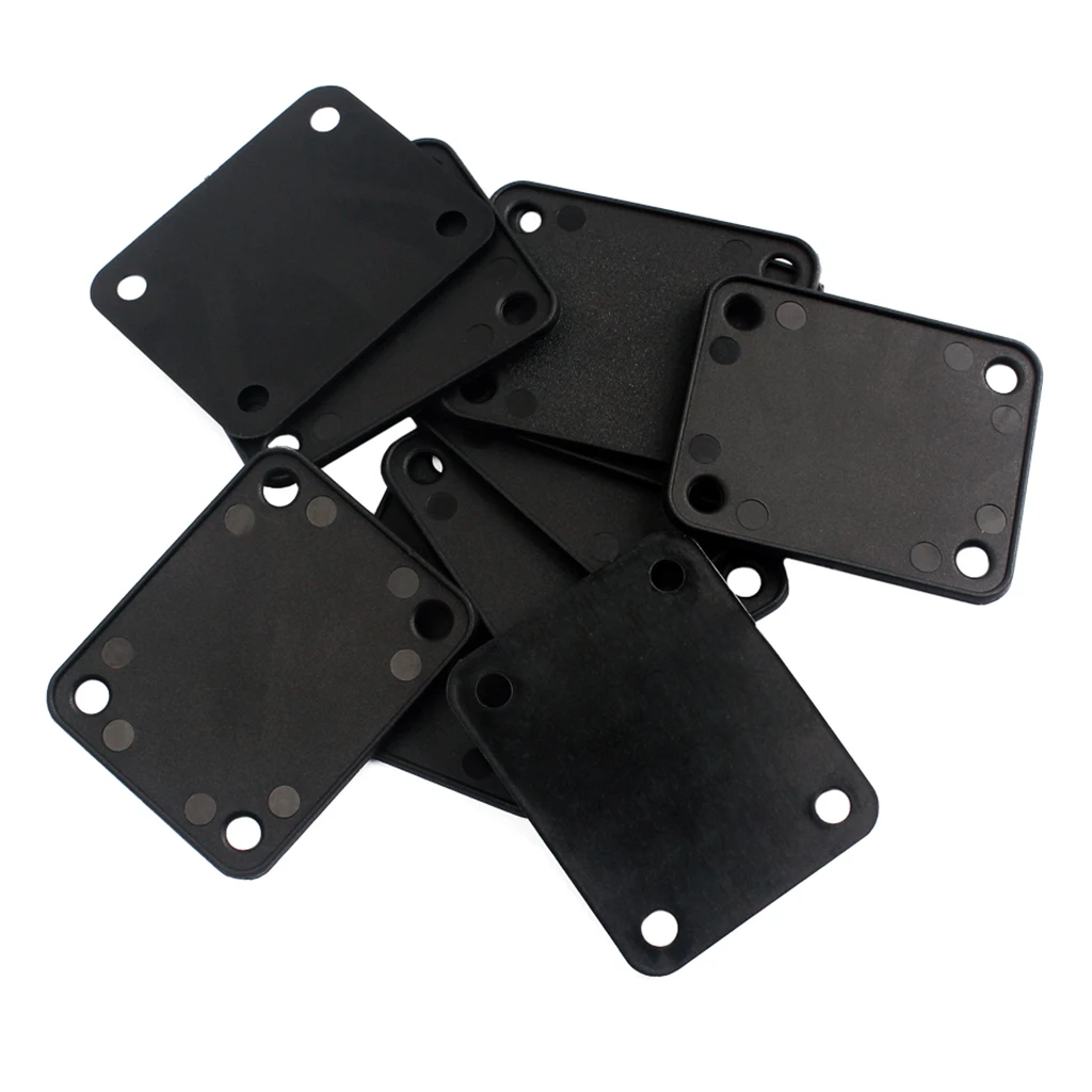 Pack of 10 Protective Shims with Guitar / Bass Neck Plate Gasket 67 X