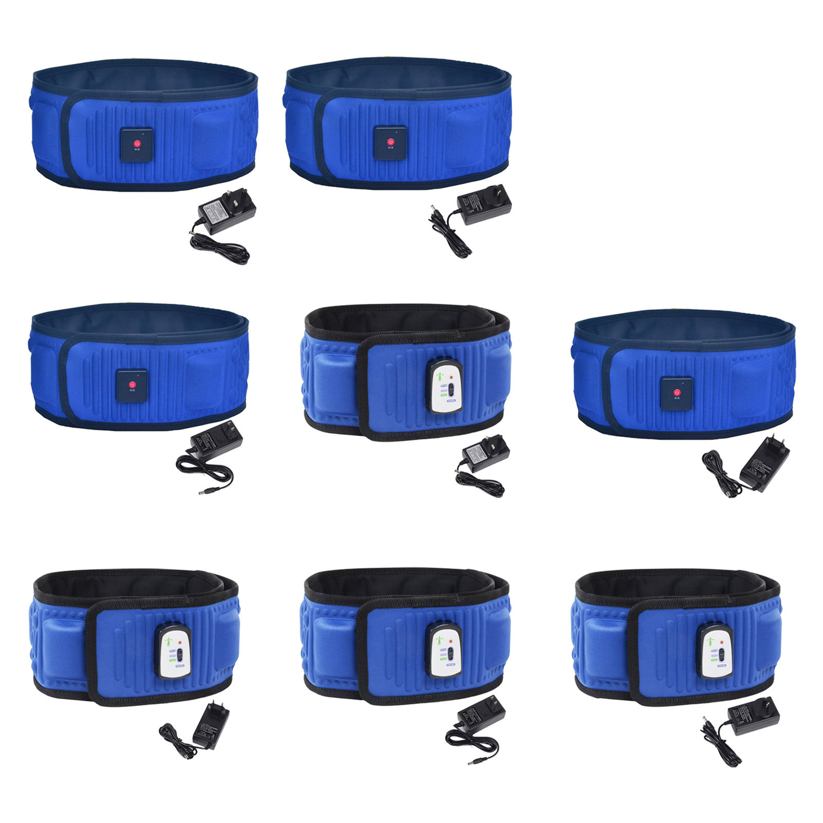 Waist Heating Pad Band Adjustable Massage Belt Arthritic Stomach Thigh US