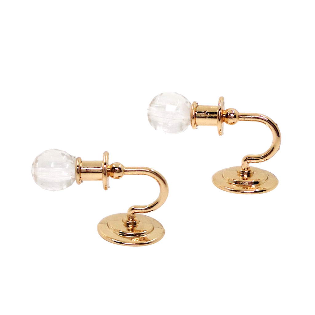 Crafted 1/12 Dollhouse Wall Light Miniature Accessory Furnishings Toys