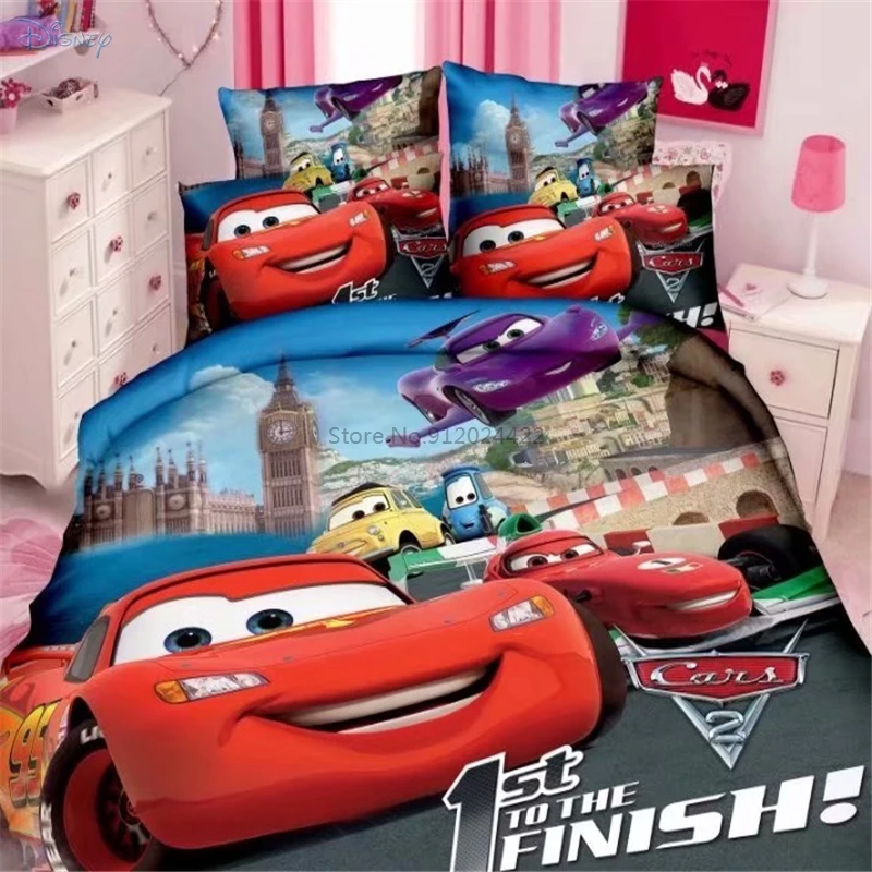 OR 2 3 or 4 piece Sets LIGHTNING MCQUEEN KINDERMAT Cover 