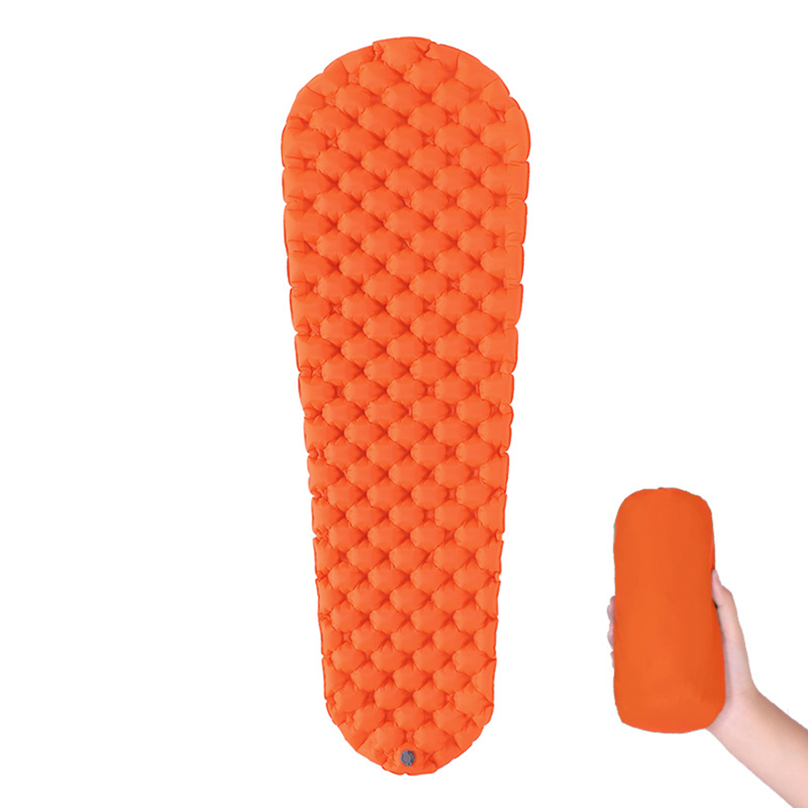 Sleeping Pad Hiking Inflatable Tent Sleep Mat Air Bed Soft 190x58cm Durabel
