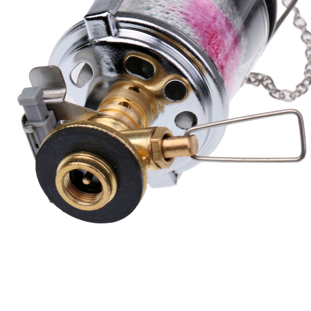 Portable Mantle Gas Propane Lantern Tent Lamp Hanging Glass Light with Key Chain for Outdoor Camping Accessory