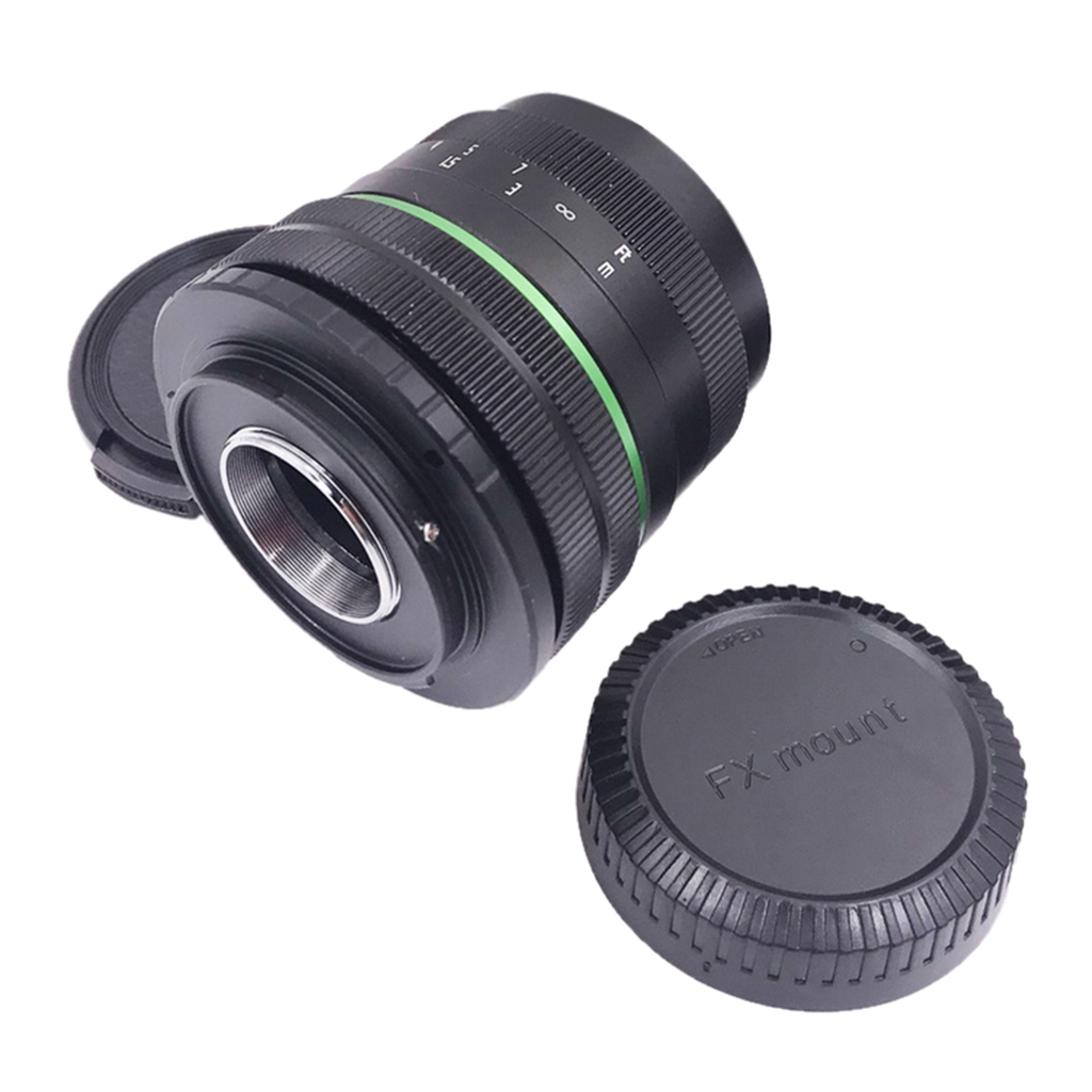 35mm f/1.6 Mirrorless Lens with C-FX Mount Cap Set For Fujifilm X-A1 X-T1 X-M1
