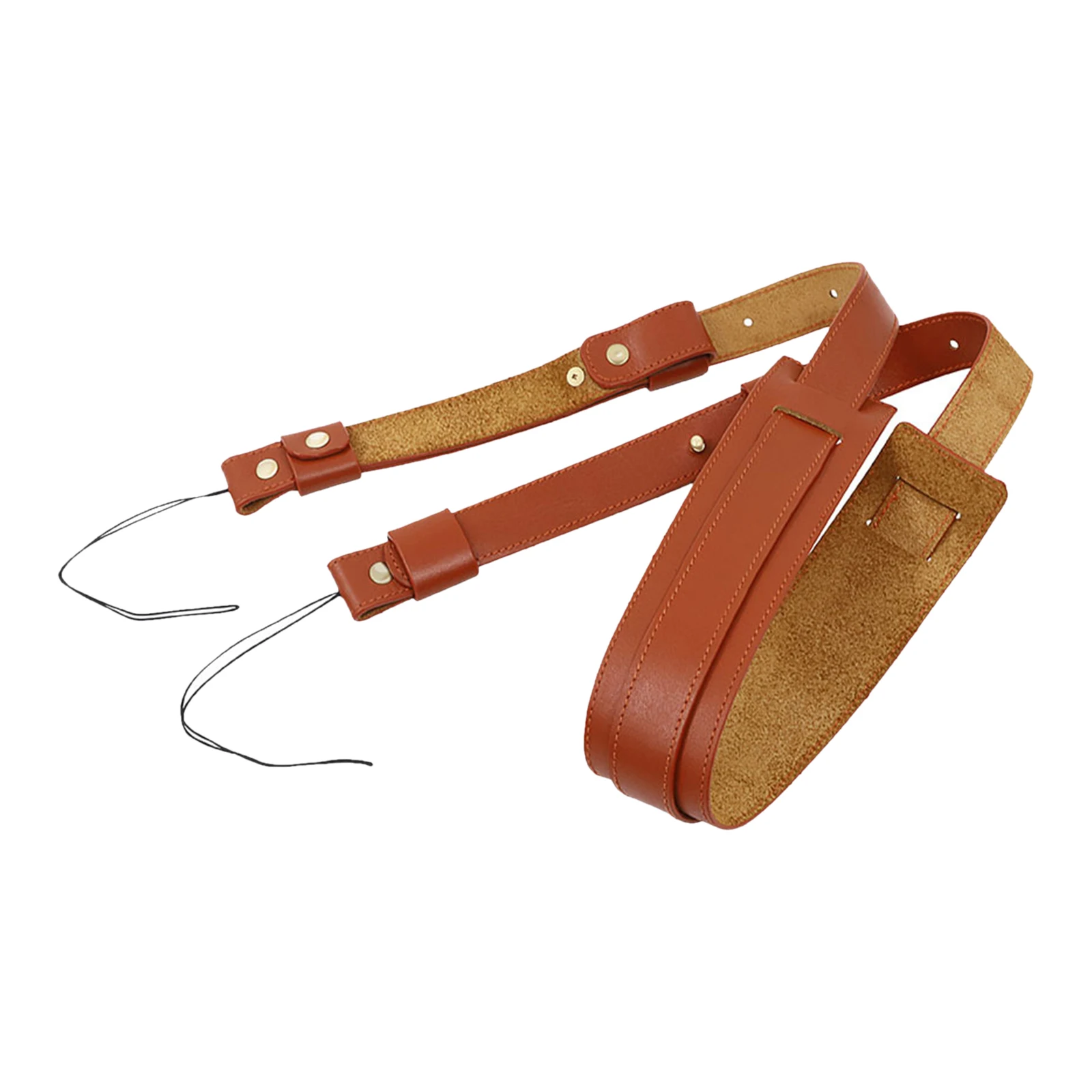 Camera Neck Straps Cowhide Safety Connect Anti-Lost Shoulder Strap for All Camera Lanyard for Photographers