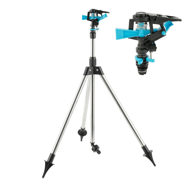 Tripod Sprinkler Watering Lawn Yard Garden Watering System Irrigation Sprinkler Tripod