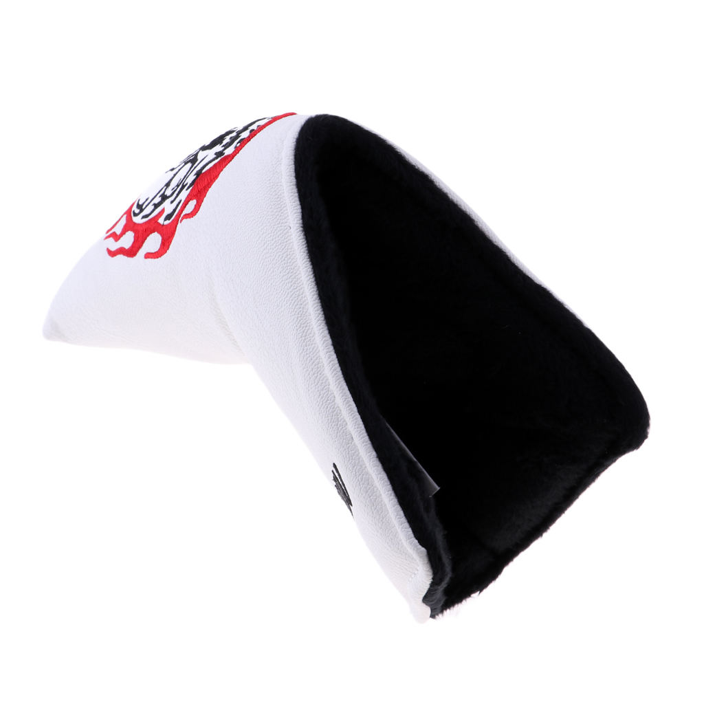 Skull Sticker Golf Putter Club Head Cover Headcover Full Protection for Scotty  