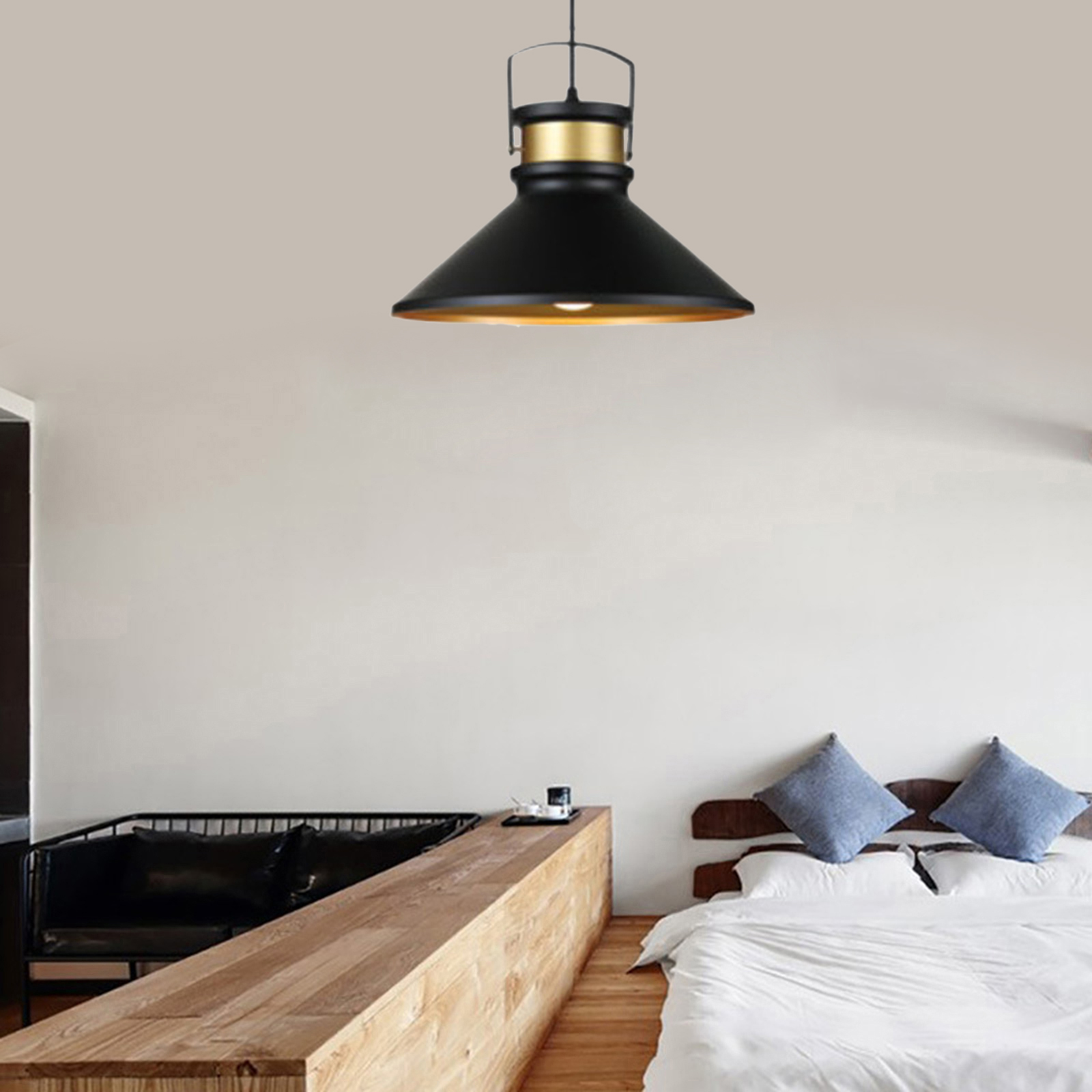 Industrial Style Lampshade Metal Light Shade Art Lighting Fixture Cover Home