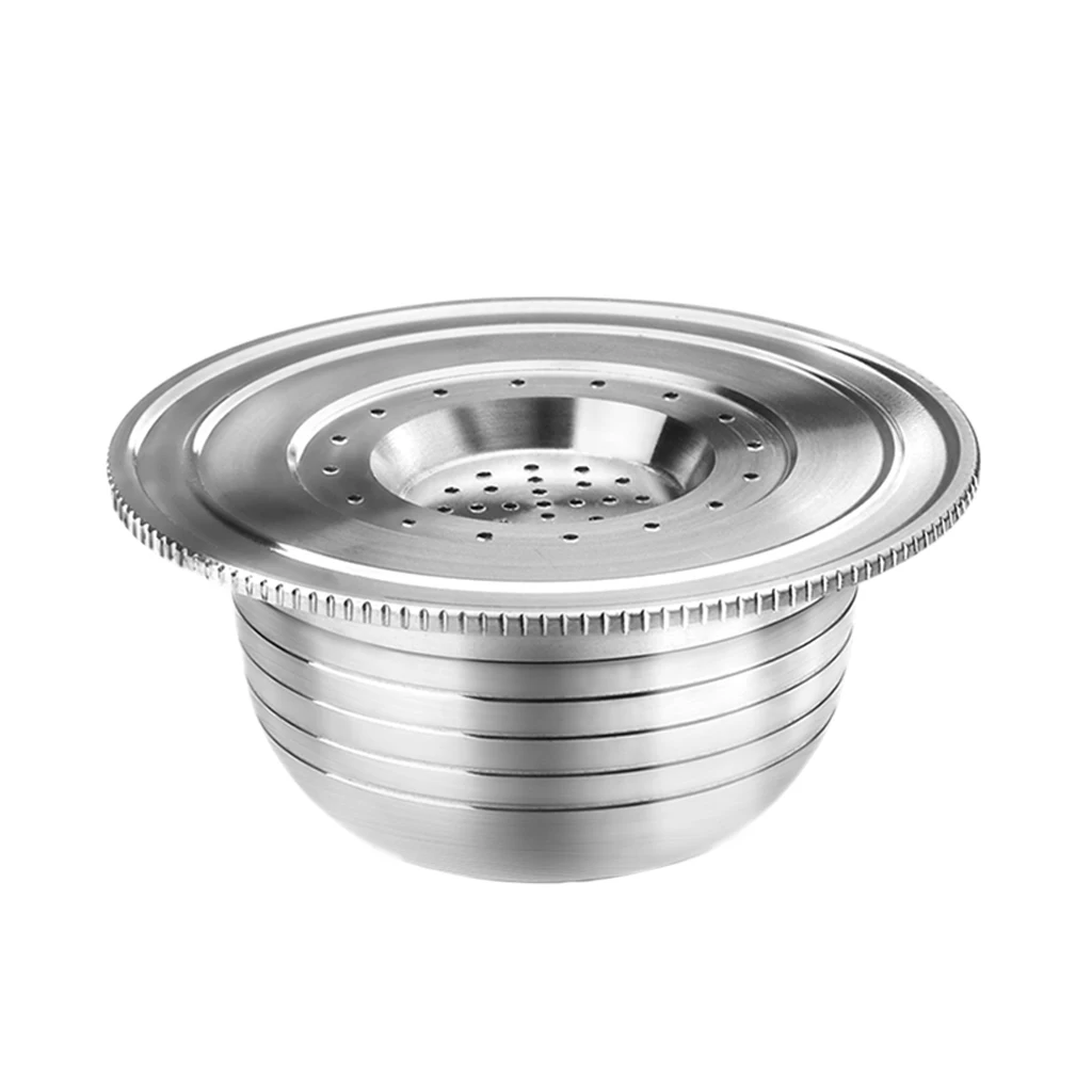 Reusable Capsule Stainless Steel Coffee Capsules  Refillable Compatible For Bialetti Machine