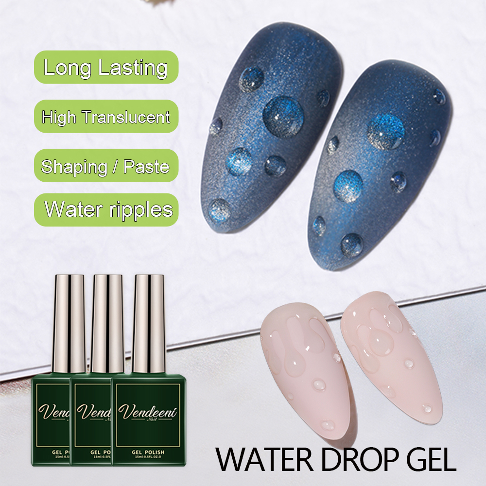 Best of VDN Water Drop Gel Nail Polish Art Varnish Water Drop Shape UV LED Varnish Permanent Nail Art DIY Design Nail Varnish Reviews & Tips