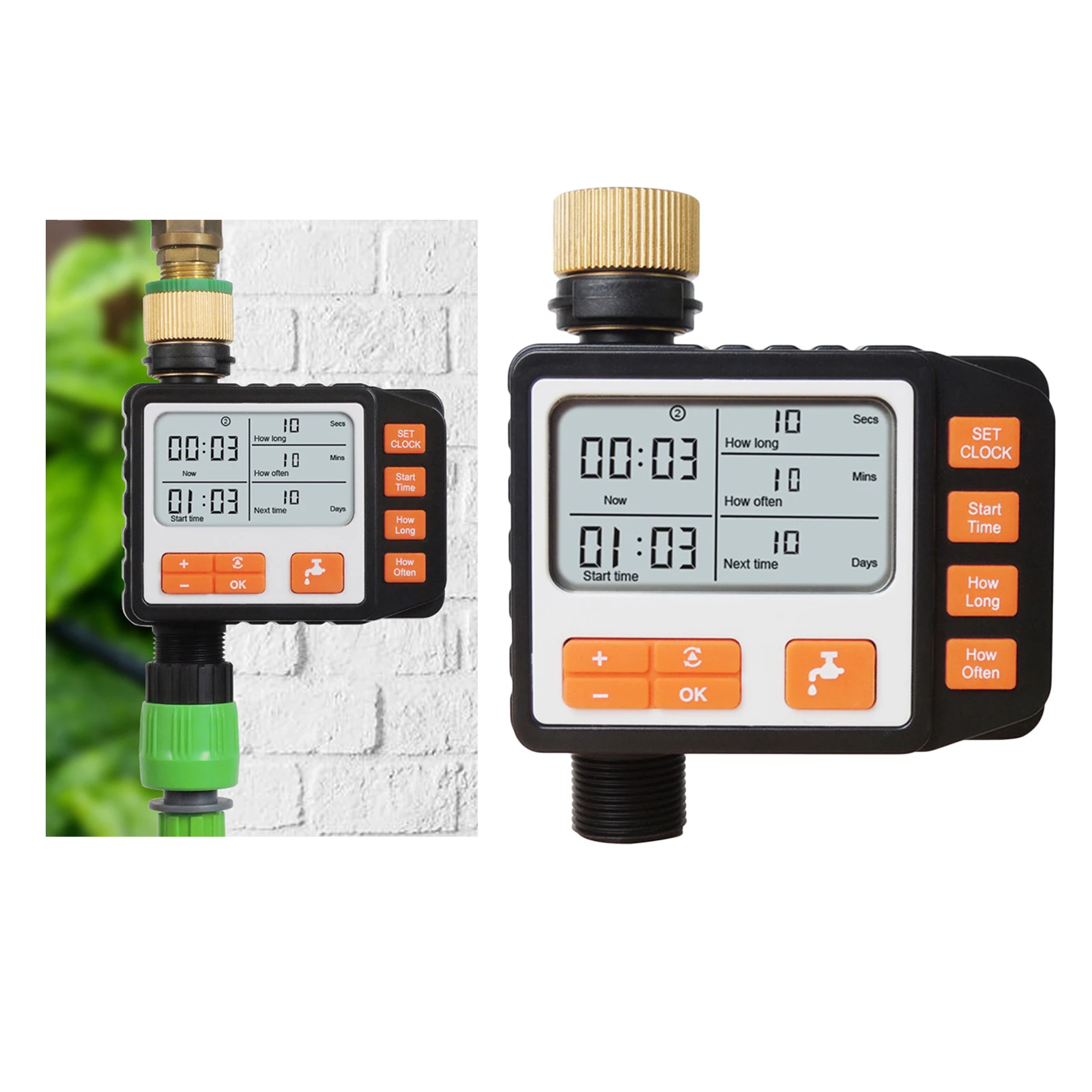 Home Smart Automatic Water Tap Timer Electronic Digital Irrigation Controller Outdoor Garden Sprinkler Watering Timer