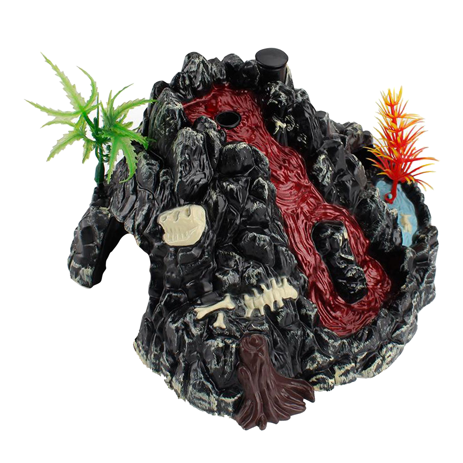 Realistic Electric Volcano Eruptions with Red Light Kit Kids Toys Play Set