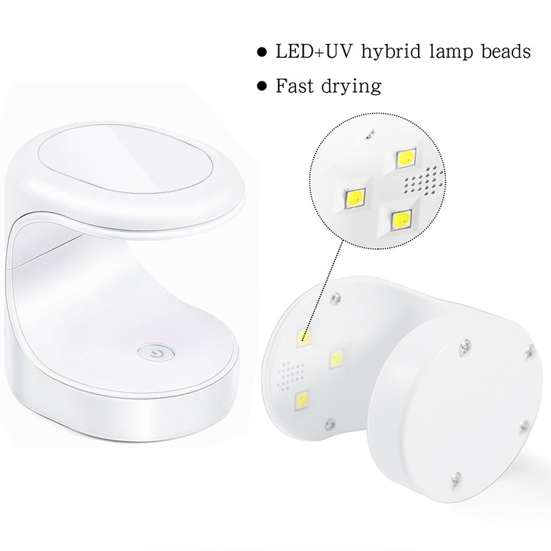 Best of 16W Mini Nail 30S Fast Dryer UV LED USB Lamp Manicure Egg Design Machine Single Finger Nail Art Tool Gel Curing With USB Free Reviews & Tips - Image 4