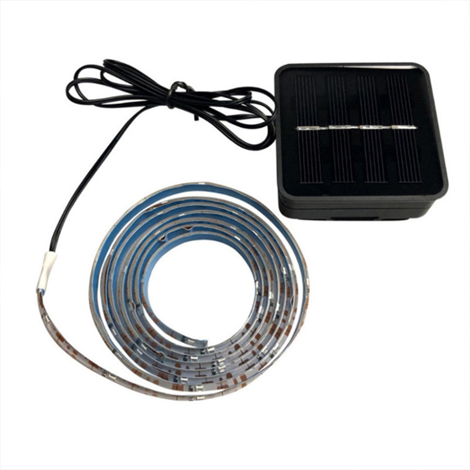 Solar Power LED Basketball Hoop Light Waterproof RGB LED Strip Lamp for Gardens Training Basket Frame Playing AT Night Adults