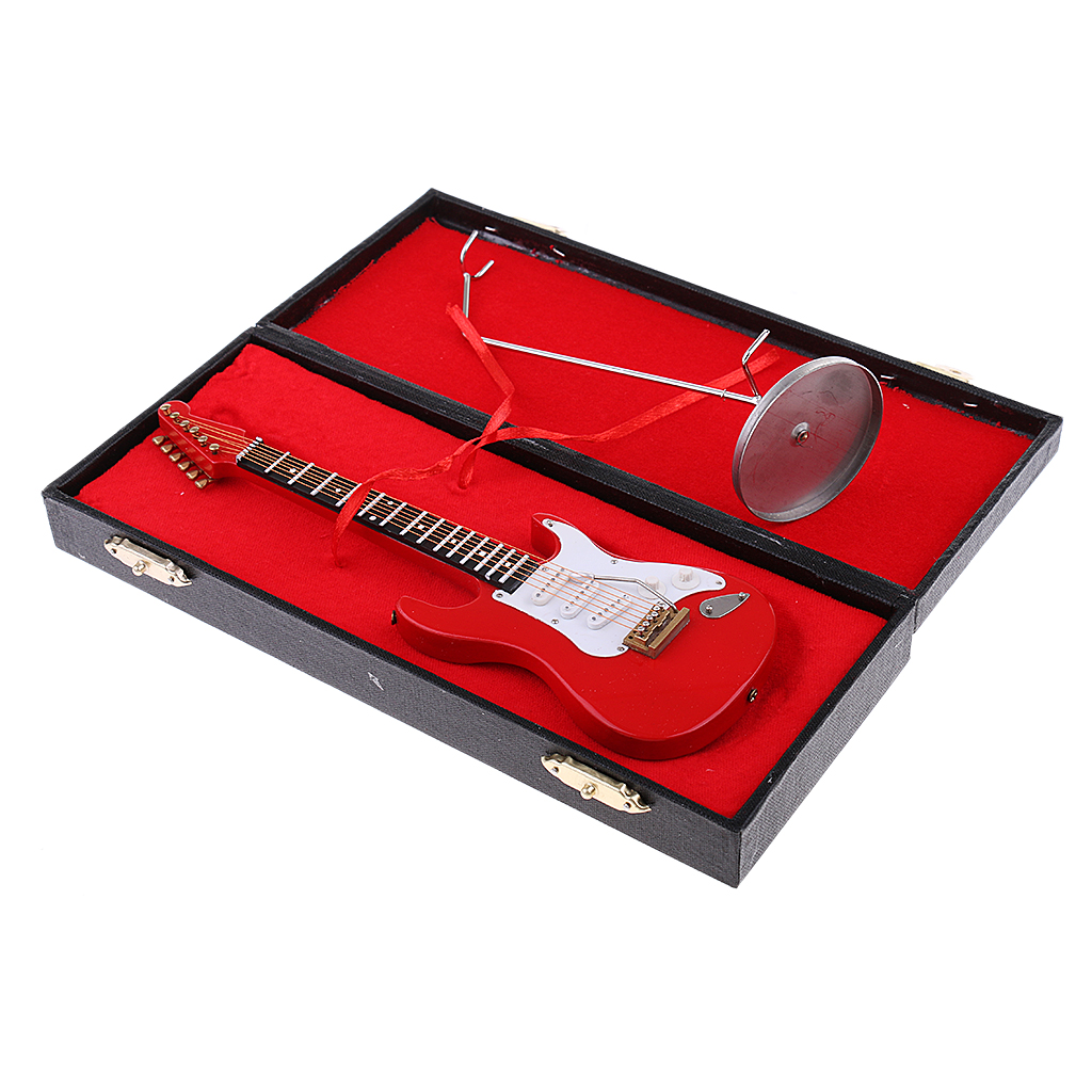 MagiDeal 1/6 Scale Wood Electric Guitar Model for 12 Inch Action Figure Accessory Kids Toys