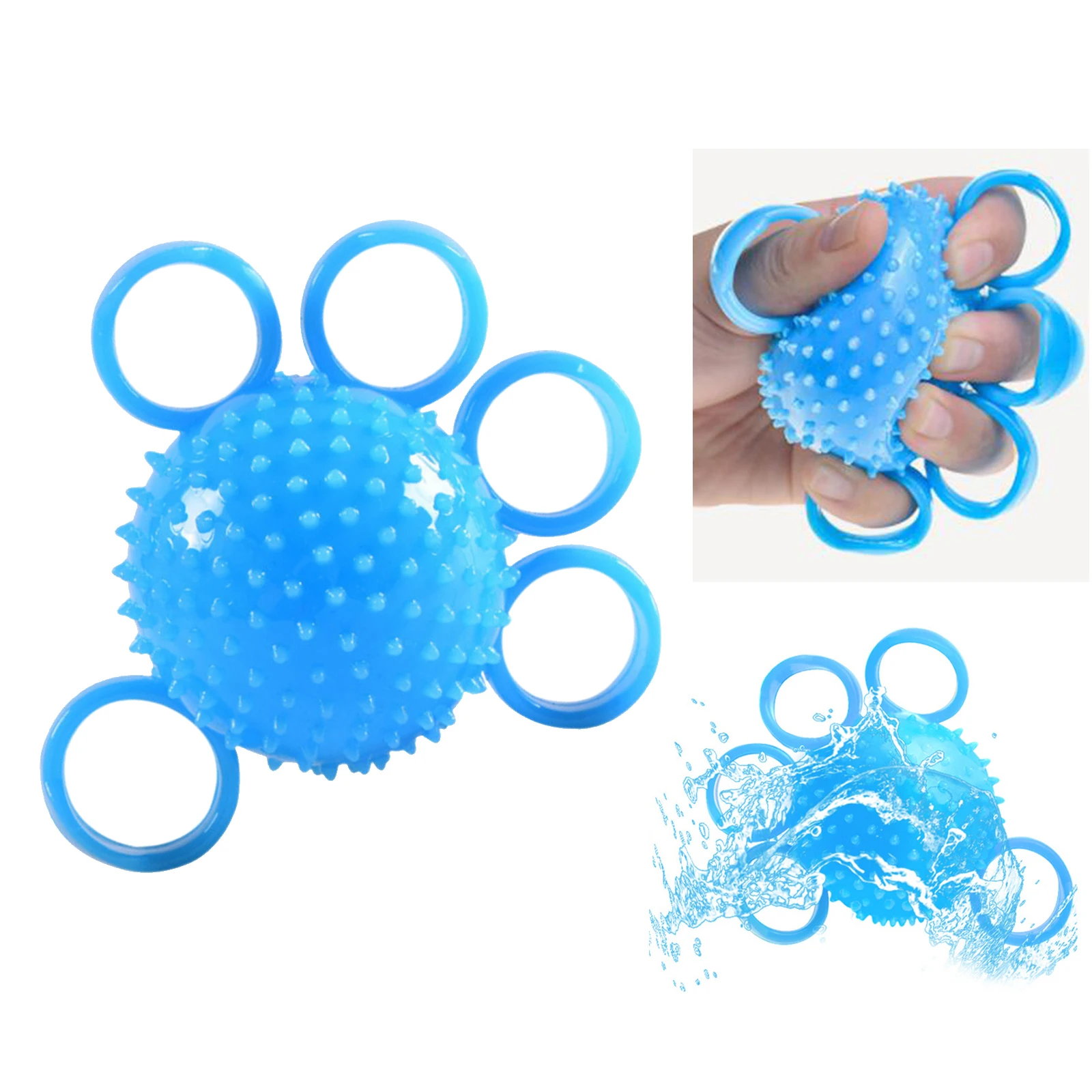 Finger Strengthener Hemiplegia Wrist Grip Force Grip Muscle Ball Exerciser for Elderly Grip Strengthening Stress Relief School