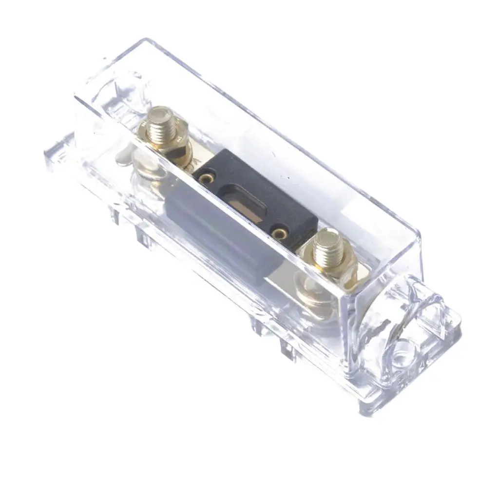 300Amp Inline ANL Fuse Holder Distribution Block Fusebox 0 4 8 AWG