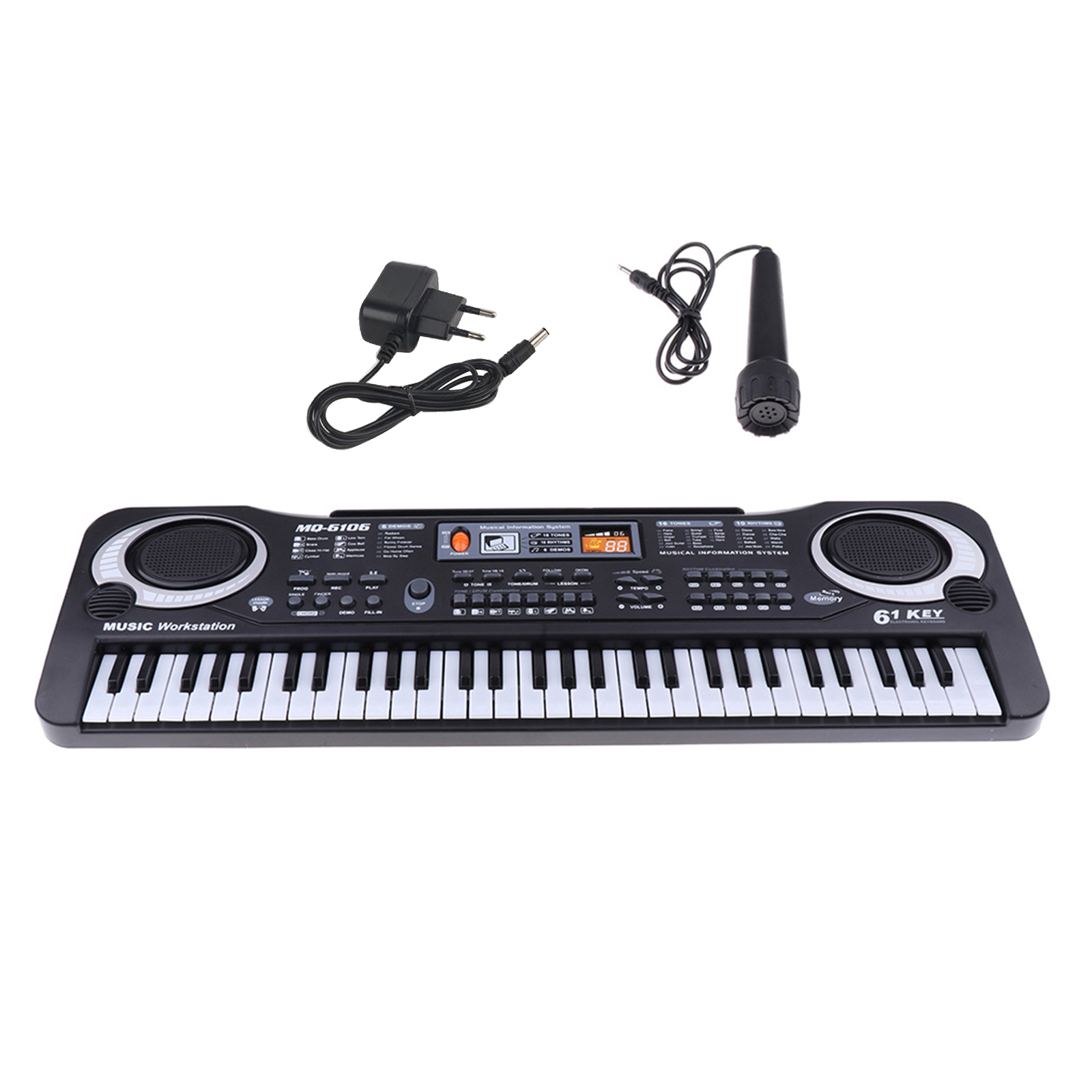 61 Keys Digital Music Electronic Keyboard Key Board Electric Piano Kids Gift