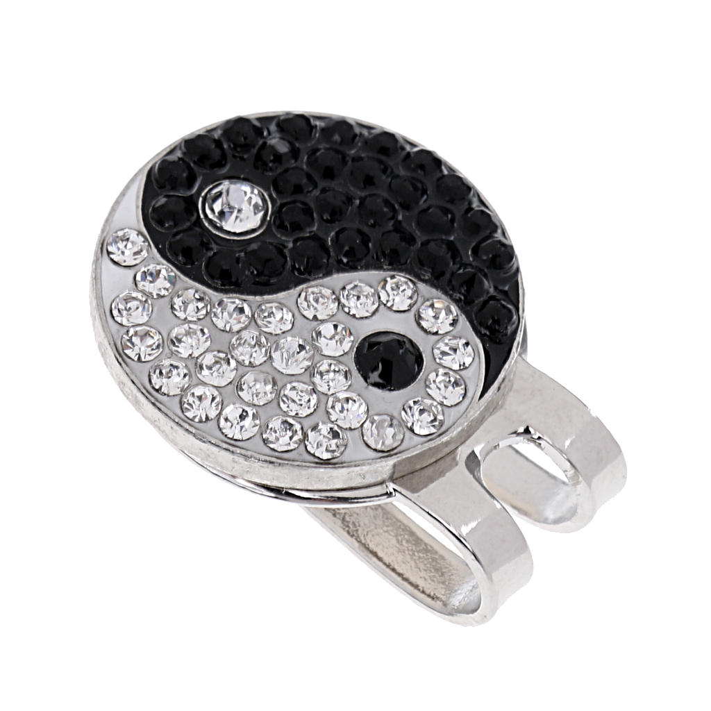Shining Pretty Yin and Yang Pattern Magnetic Golf Ball Marker Golfer Gift