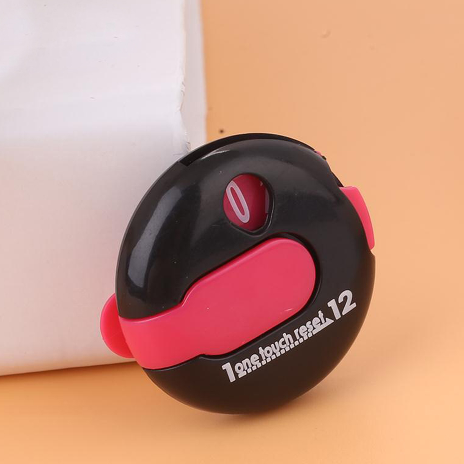 3Pcs Compact Mini Golf Stroke Counter Clip-on 3cm Score 12 Shots Scorekeeper