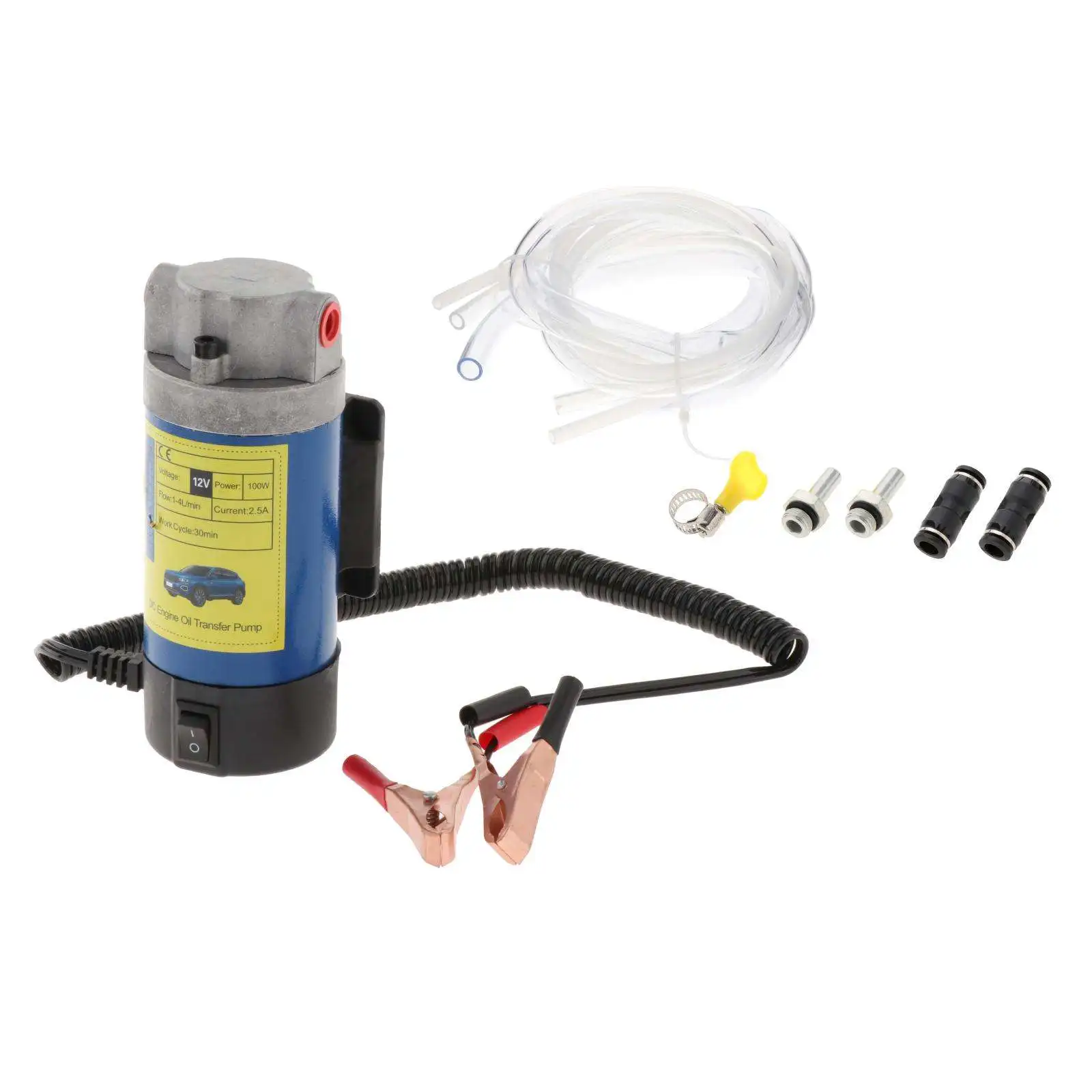 Oil Transfer Extractor Pump convenient Metal Extractor Fuel Siphon for Car