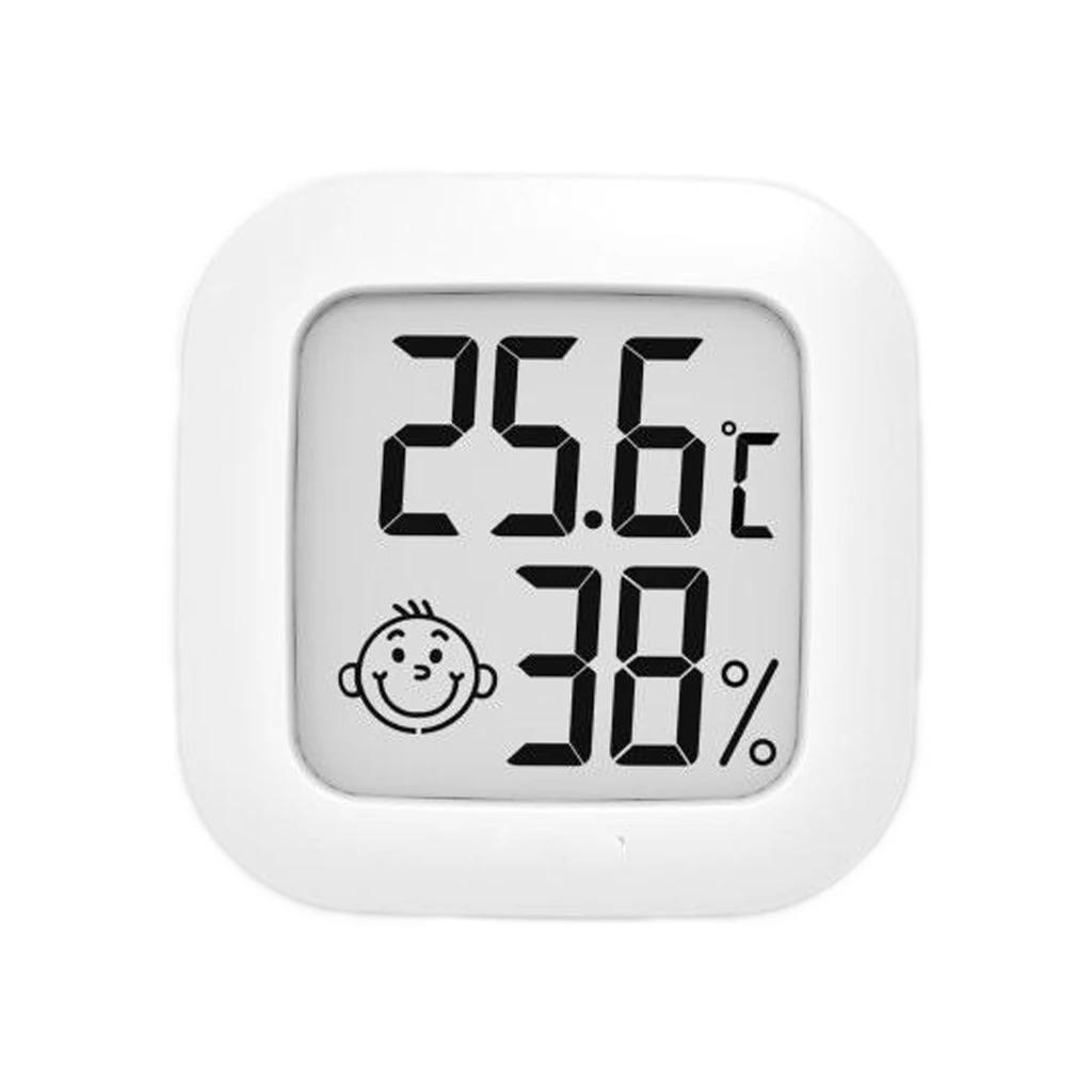 Mini Digital Thermometer Hygrometer Temperature Humidity Meter Display