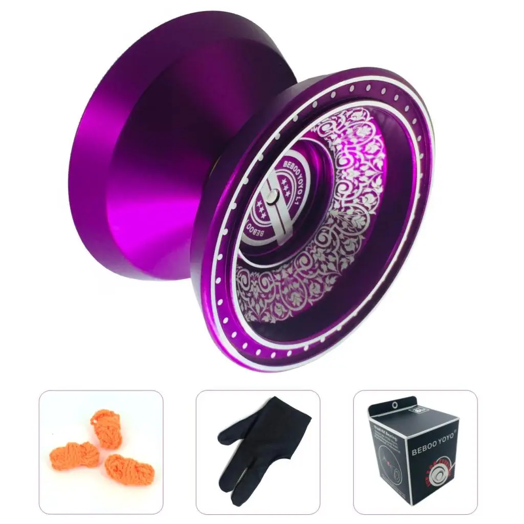 Cool Aluminum Professional Alloy Yoyo Clutch Speed Ball Bearing String Trick Toy