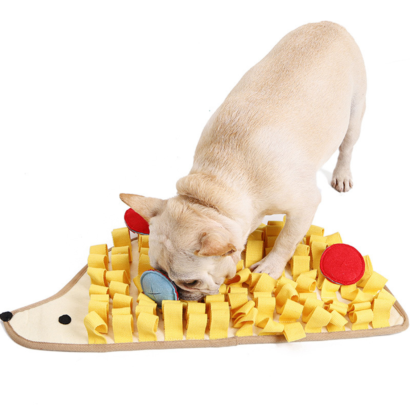 Dog Sniffing Mat Nose Training Snuffle Pad Pet Feeding Training Mat Slow Feeding Mat Puppy Sniff Slow Food Flowers Smell Pads