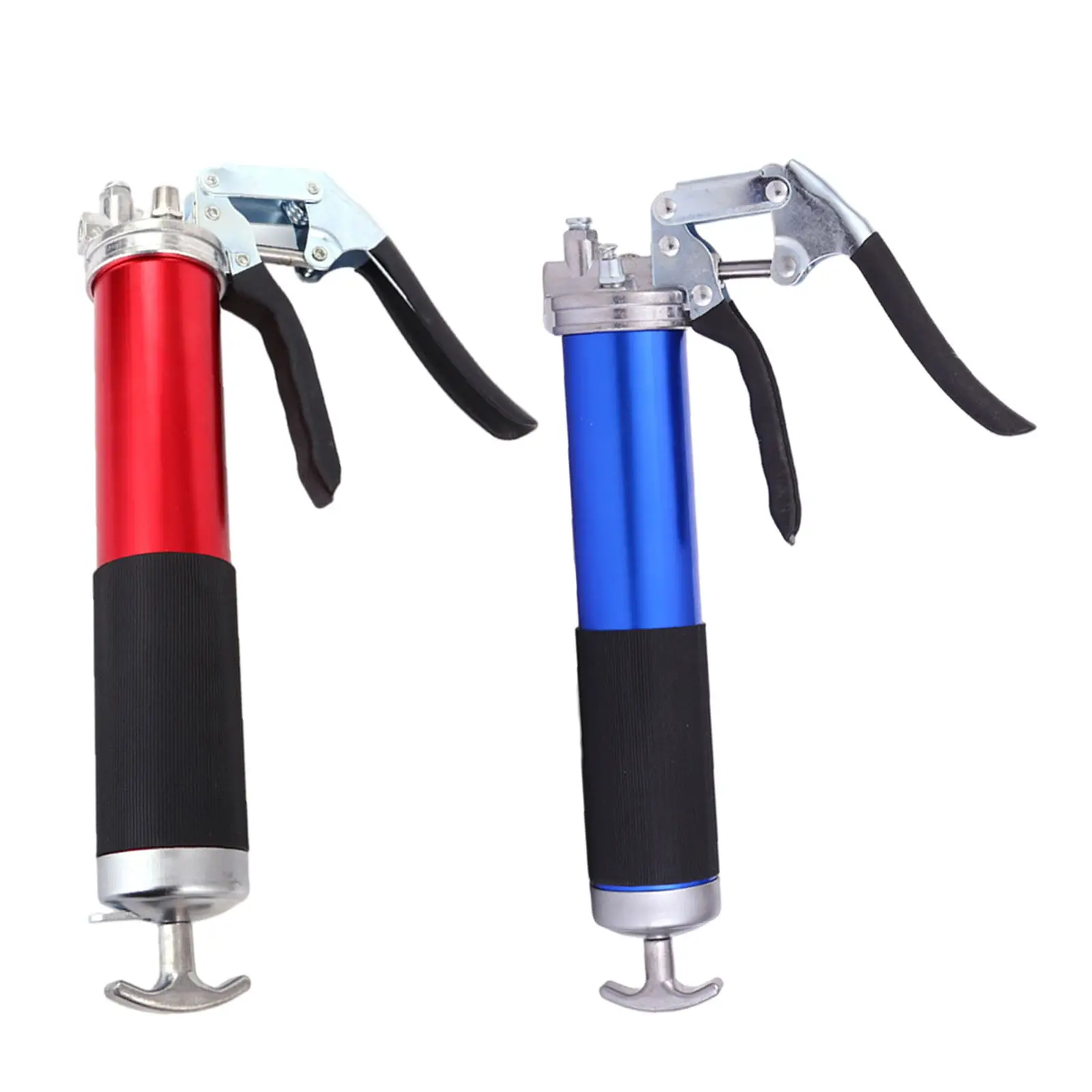 Heavy Duty Metal High Pressure 10000 PSI 400cc Grip Grease Gun Greasing Injection W/ Hose for Automobile Tool