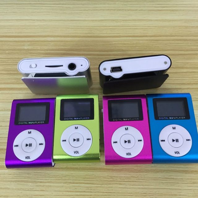 Mini lettore MP3 portatile Walkman Clip lettore musicale MP3 con supporto  per schermo LCD 32GB Micro SD TF Card Fashion Sport Music Player -  AliExpress