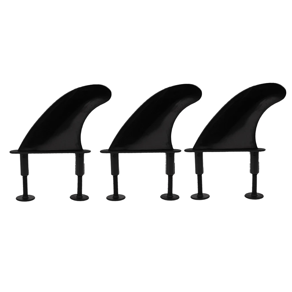 Portable Softboard 3 Fin Set Screws & Fins Replacement Catch Surf Softboard
