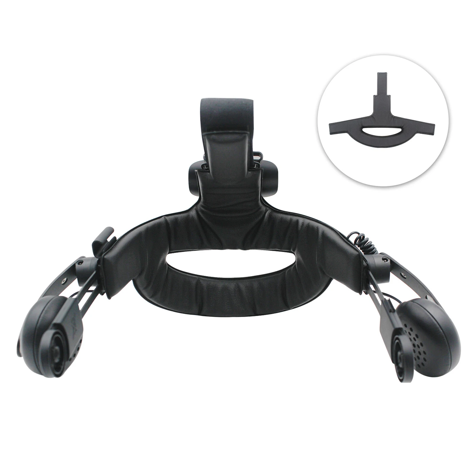 Reduce Pressure Head Strap Pad Soft PU Leather VR Headset for
