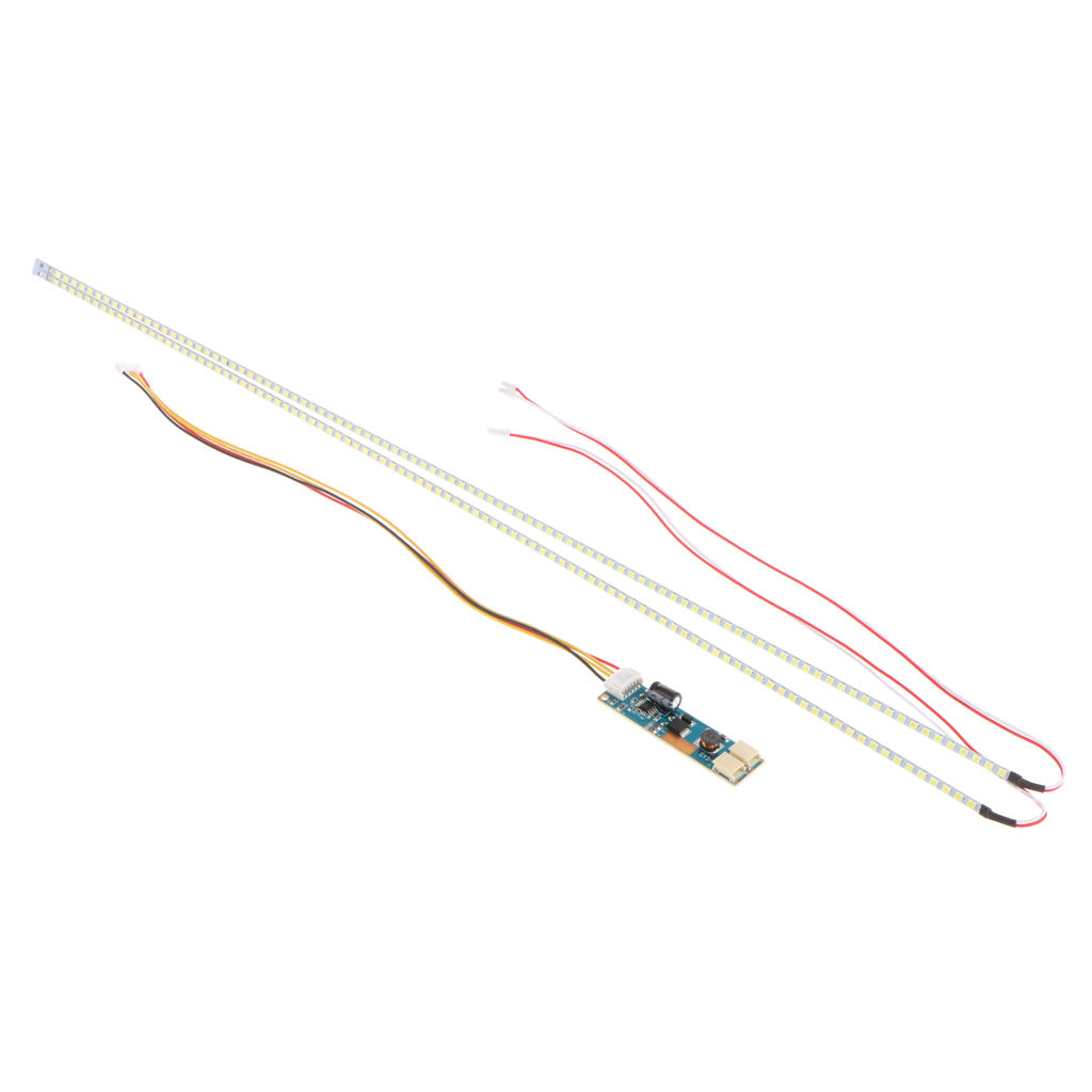 2pcs 540mm LED Backlight Strip Lamps Kit For 24'' TV Repair CCFL LCD Monitor