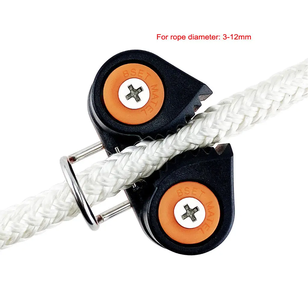 Ball Bearing Sailboat Cam Cleat Kayak Anchor Cam Cleat Breaking Load 900kg