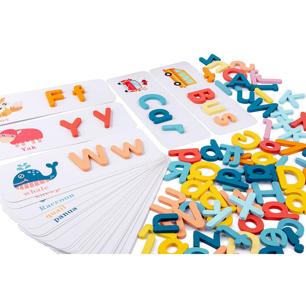 Matching Letter Game Developmental Color Recognition Game for Preschool