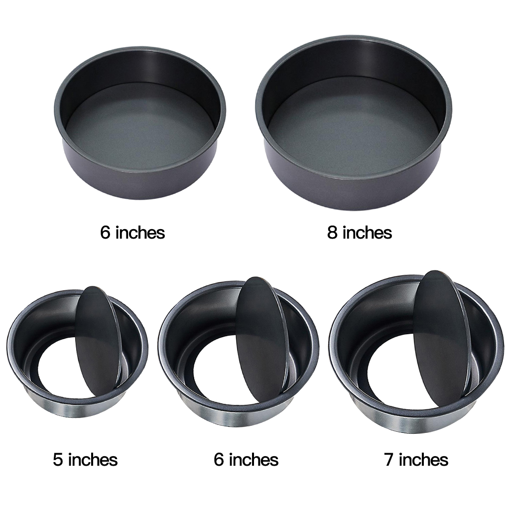 Removable Bottom Aluminum Alloy Chocolate Cake Pan Tin Baking Mold Mould